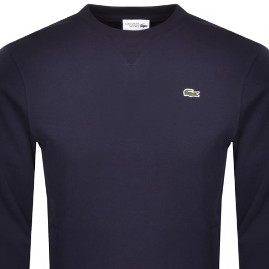 Alternative Image for ProductLacoste Sport Crew Neck Sweatshirt Navy2