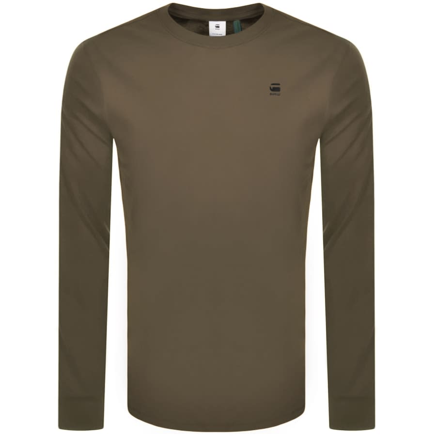 Alternative Image for ProductG Star Raw Lash Long Sleeved T Shirt Khaki1