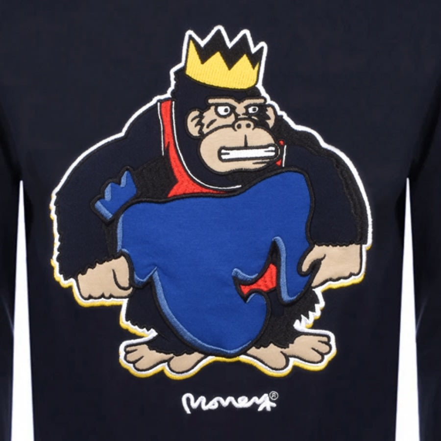 Alternative Image for ProductMoney King Logo Sweatshirt Navy3