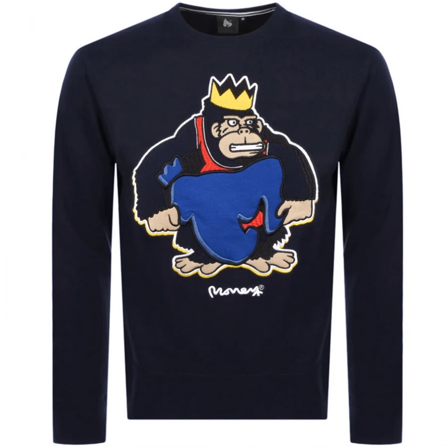 Alternative Image for ProductMoney King Logo Sweatshirt Navy1
