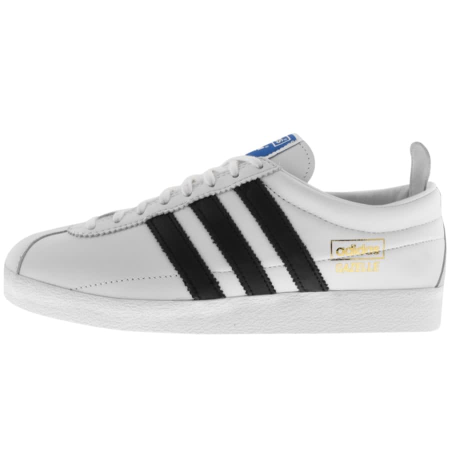 Alternative Image for Productadidas Originals Gazelle Vintage Trainers White1