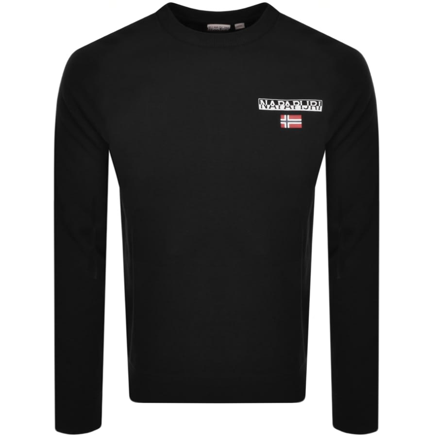 Alternative Image for ProductNapapijri B-Ice Crew Sweatshirt Black1