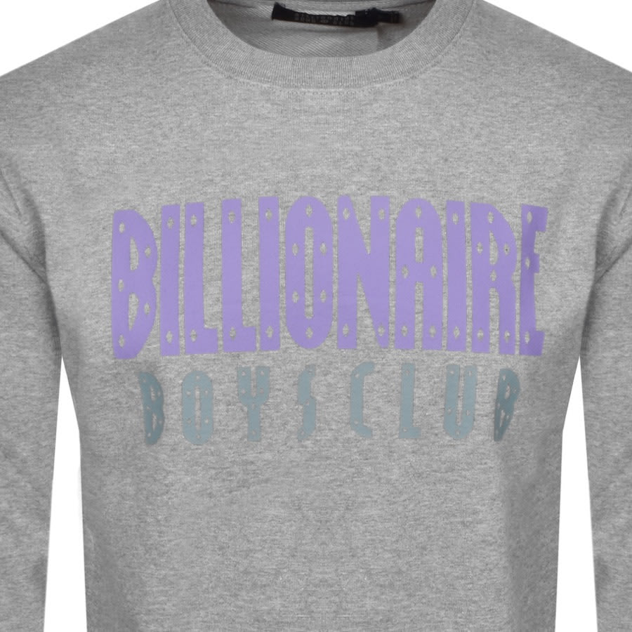 Alternative Image for ProductBillionaire Boys Club Logo Sweatshirt Grey3