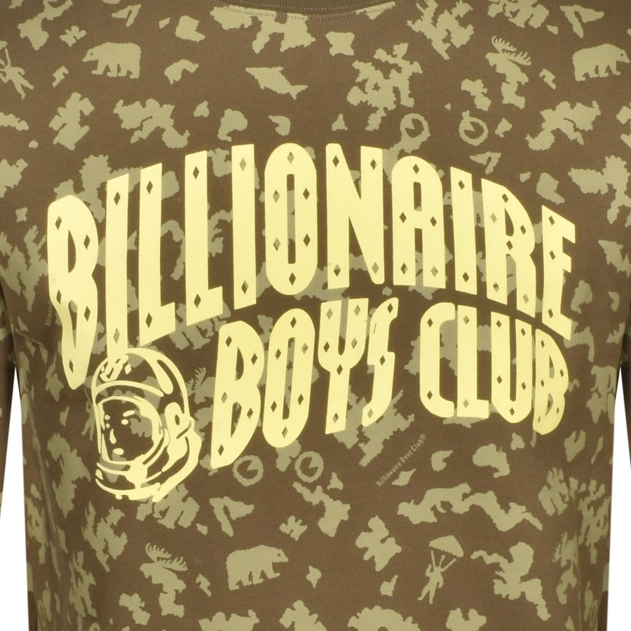 Alternative Image for ProductBillionaire Boys Club Print Sweatshirt Green3