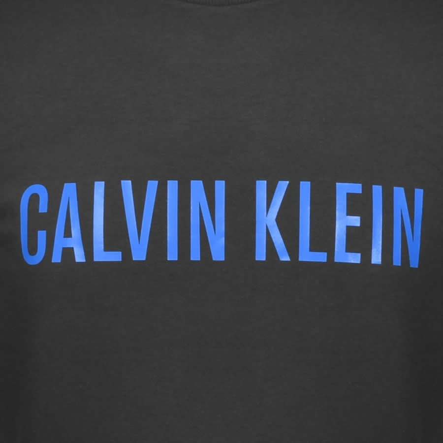 Alternative Image for ProductCalvin Klein Logo Crew Neck Sweatshirt Grey3