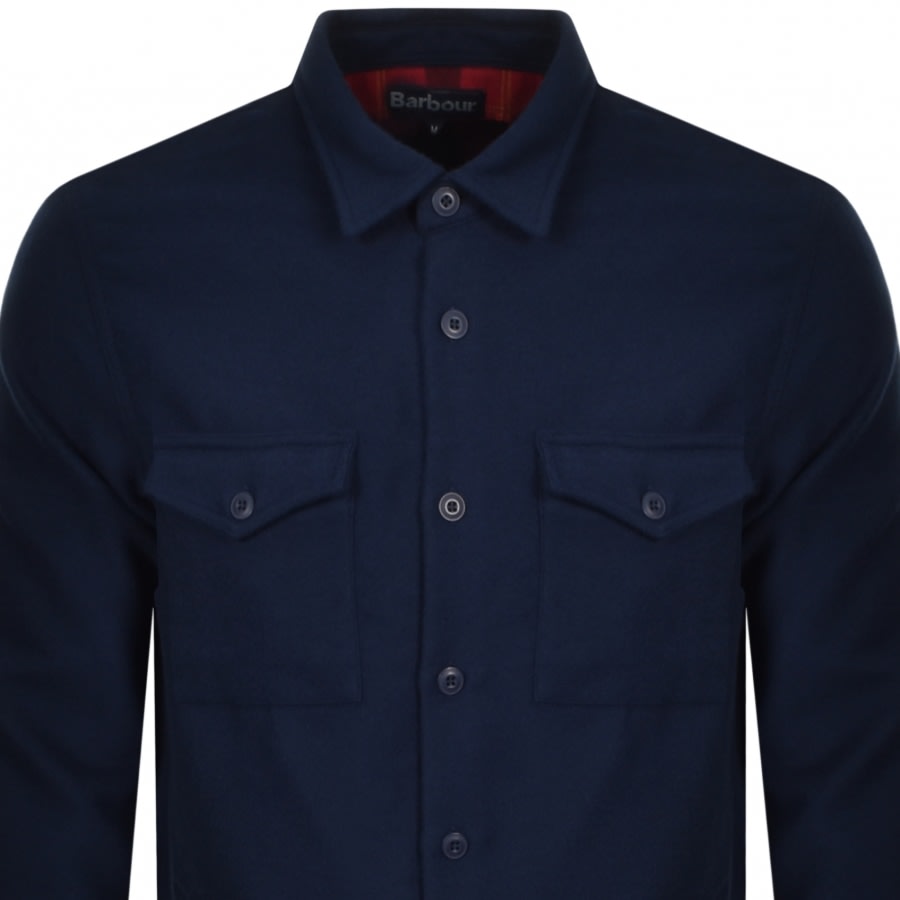 Alternative Image for ProductBarbour Melvin Overshirt Jacket Navy2