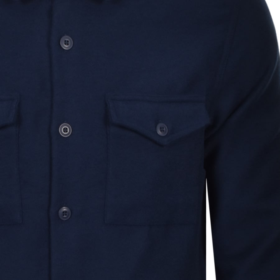 Alternative Image for ProductBarbour Melvin Overshirt Jacket Navy3