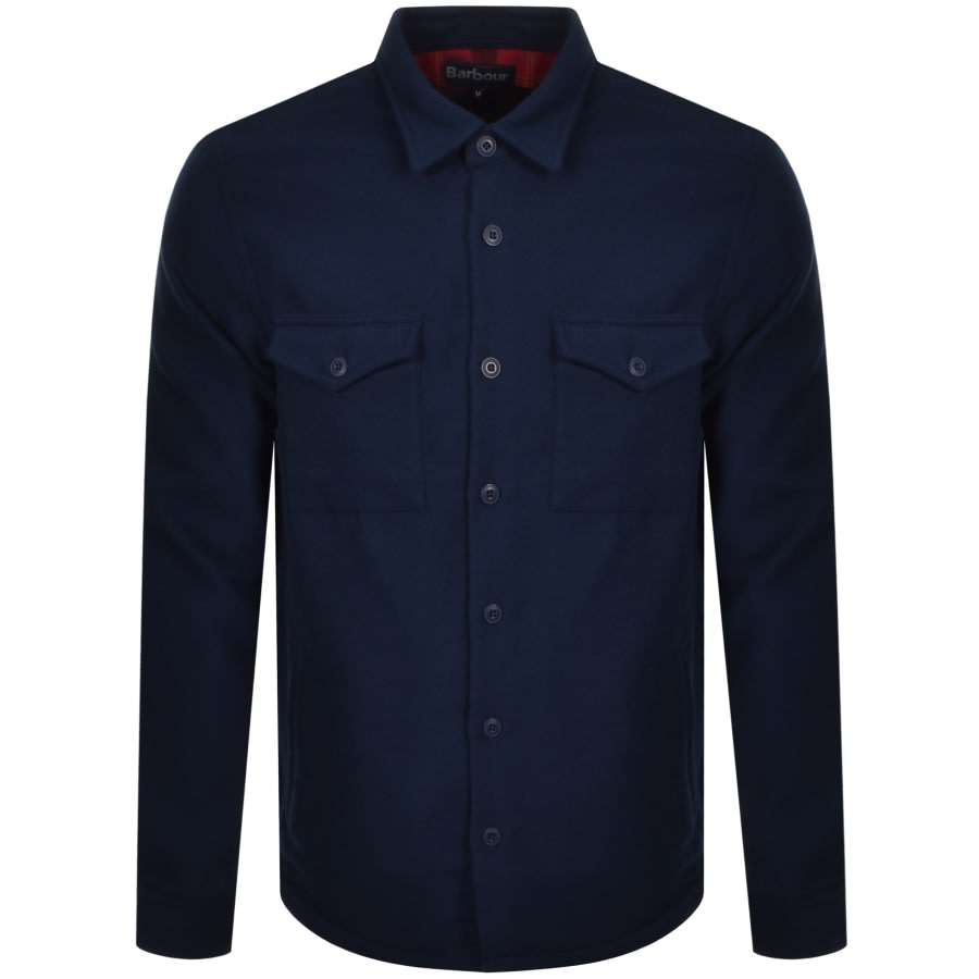 Alternative Image for ProductBarbour Melvin Overshirt Jacket Navy1