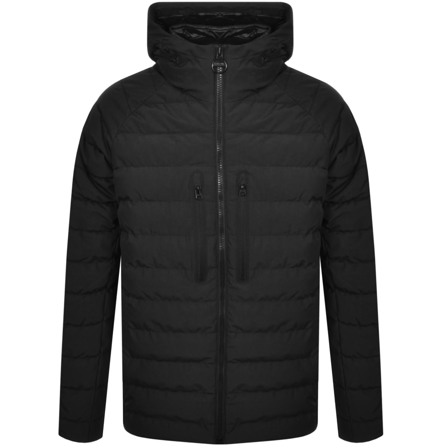 Alternative Image for ProductBarbour International Quilted River Jacket Black1