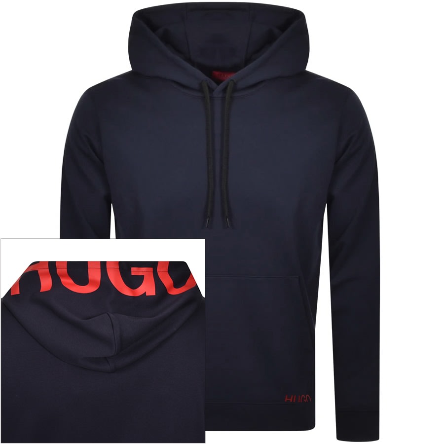 Alternative Image for ProductHUGO Dayfun Hoodie Navy1