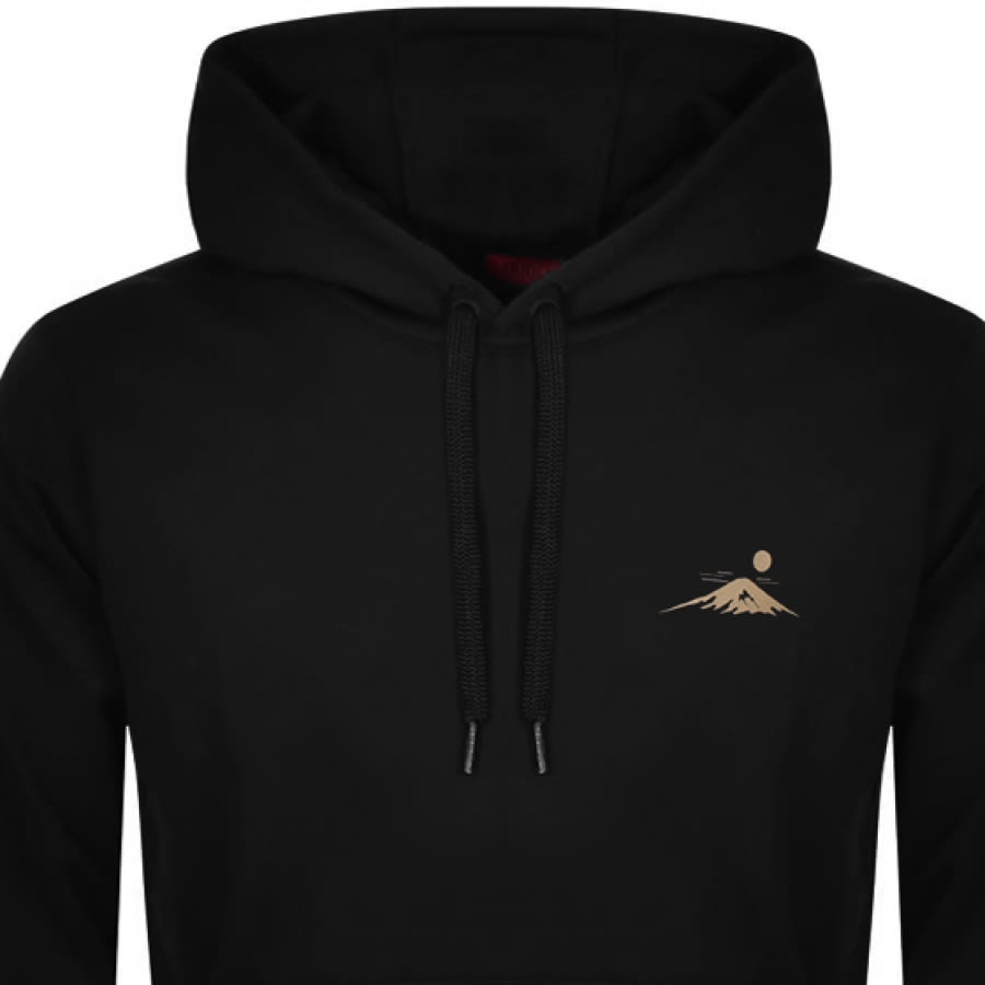 Alternative Image for ProductHUGO Dongrel Hoodie Black2