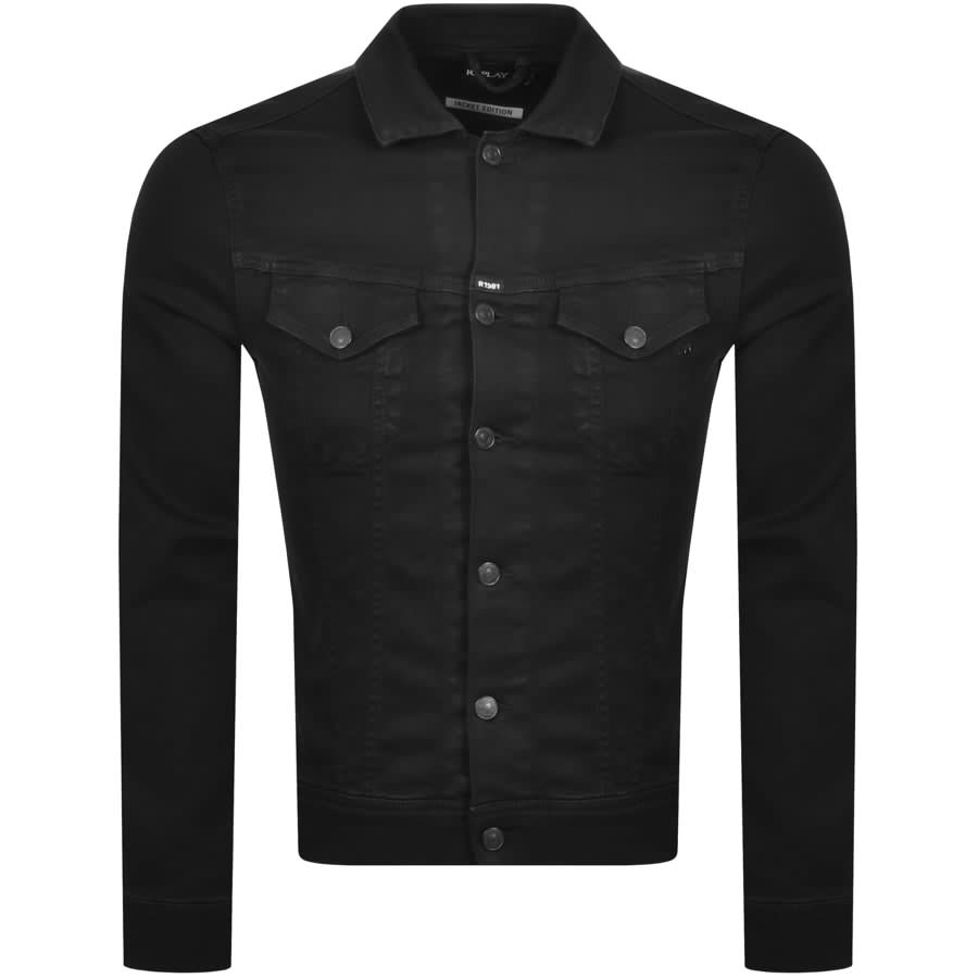 Alternative Image for ProductReplay Logo Jacket Black1