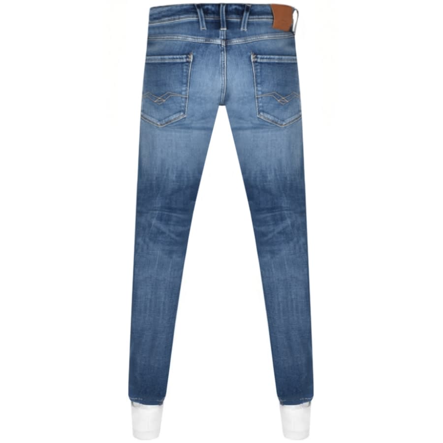Alternative Image for ProductReplay Anbass Jeans Blue2