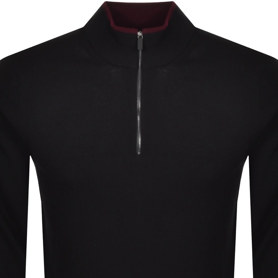 Alternative Image for ProductMichael Kors Half Zip Sweatshirt Black2