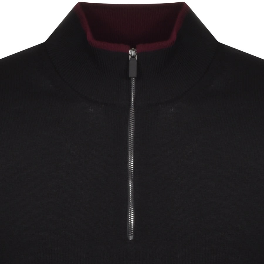 Alternative Image for ProductMichael Kors Half Zip Sweatshirt Black3