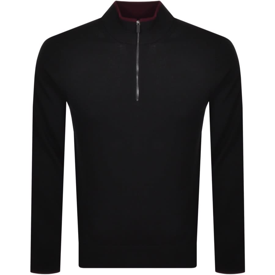 Alternative Image for ProductMichael Kors Half Zip Sweatshirt Black1
