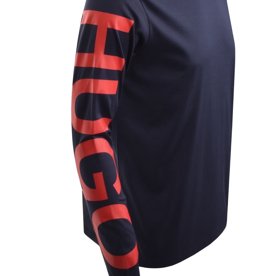 Alternative Image for ProductHUGO Demeo Long Sleeved T Shirt Navy3