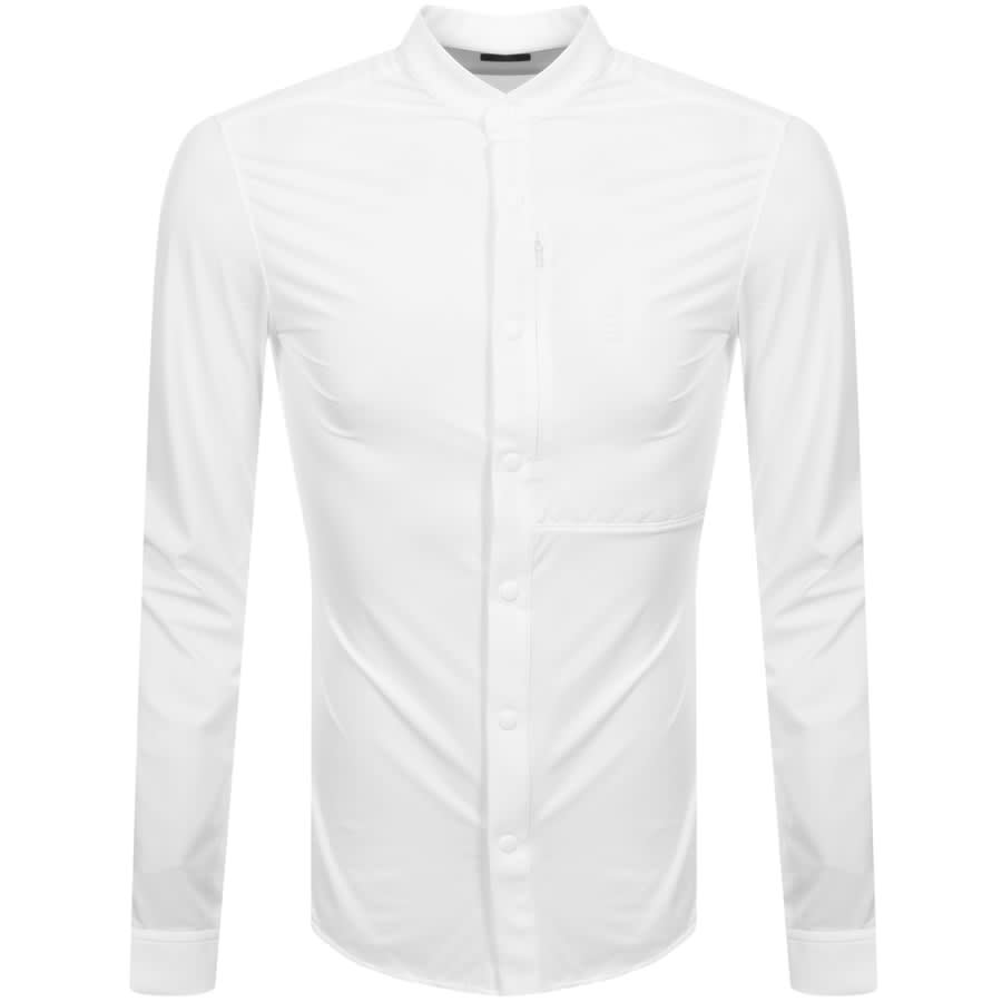 Alternative Image for ProductBOSS Bonaventura Long Sleeved Shirt White1