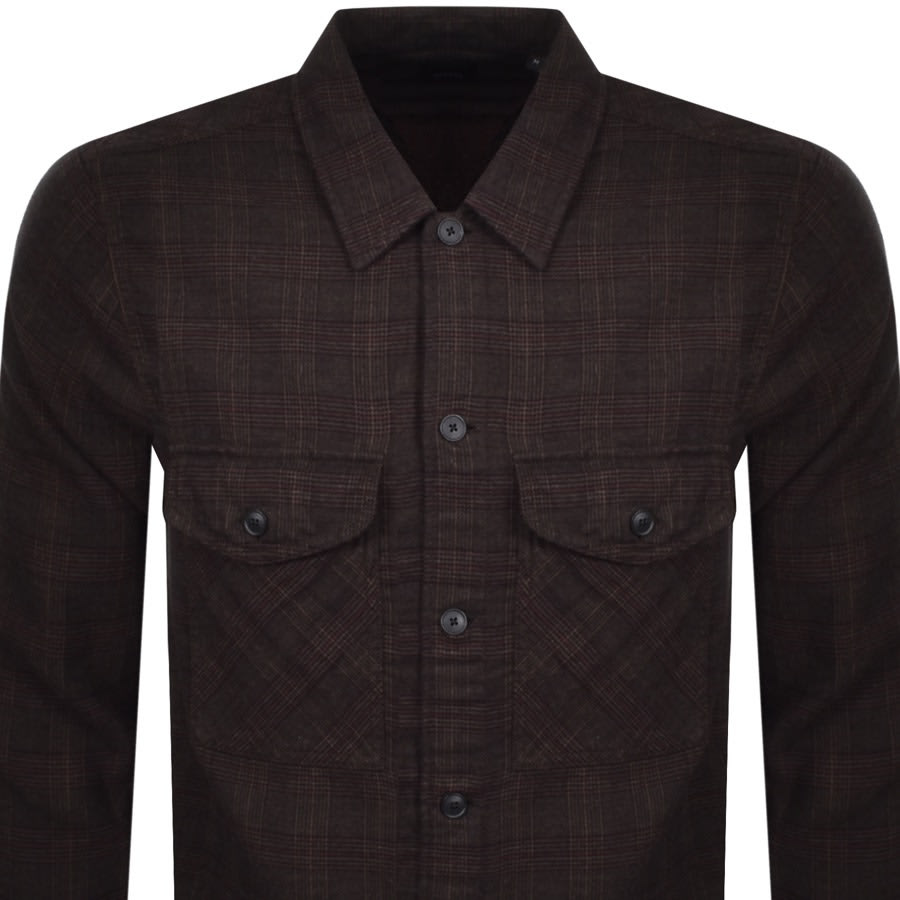 Alternative Image for ProductBOSS Loflash Long Sleeved Overshirt Black2