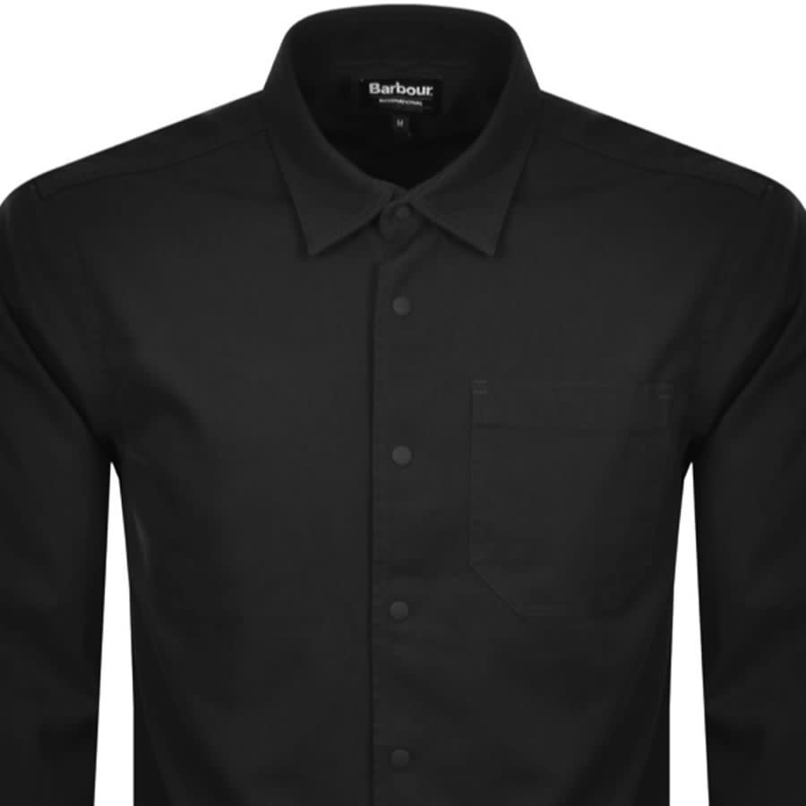 Alternative Image for ProductBarbour International Patch Overshirt Black2