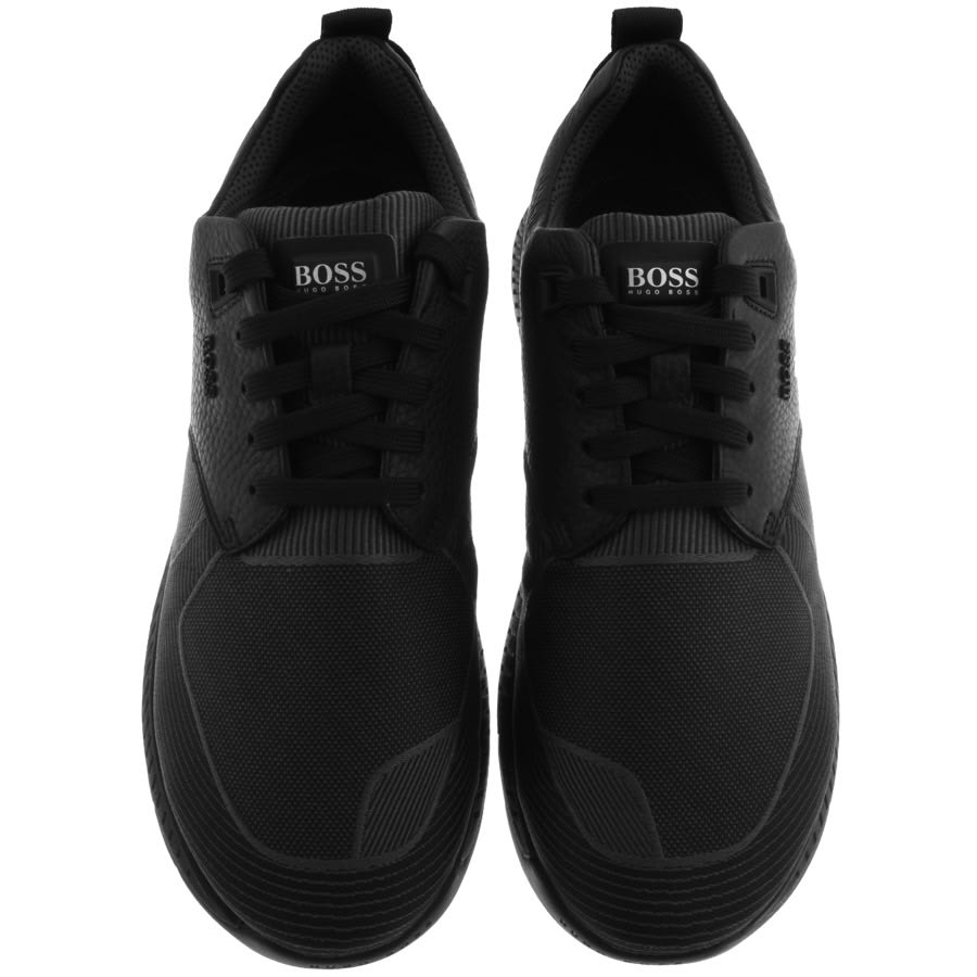 Alternative Image for ProductBOSS Titanium Runn Trainers Black3