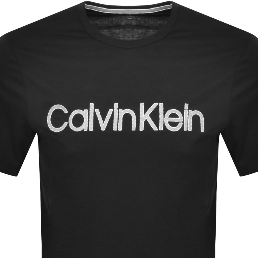 Alternative Image for ProductCalvin Klein Short Sleeved Lounge T Shirt Black2