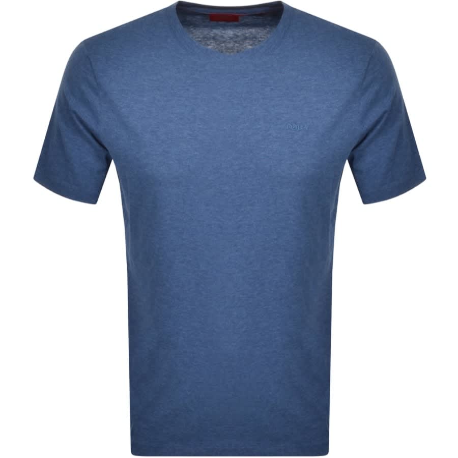 Alternative Image for ProductHUGO Dero 211 Crew Neck Short Sleeve T Shirt Blue1