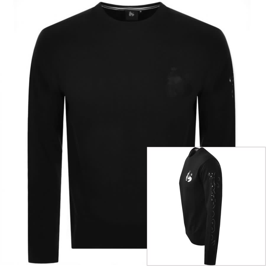 Alternative Image for ProductMoney Sig Sleeve Logo Sweatshirt Black1