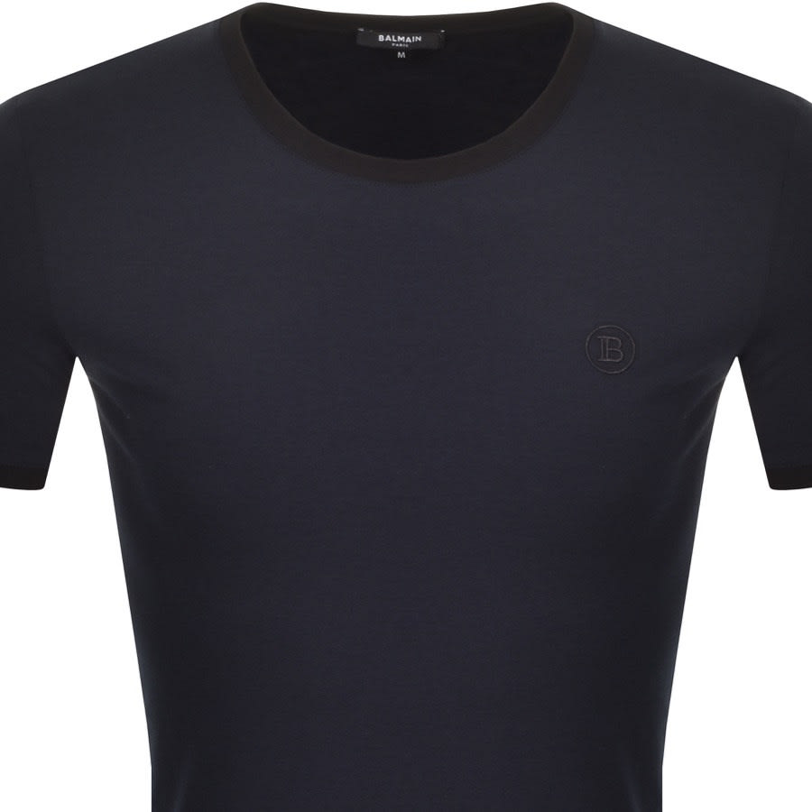 Alternative Image for ProductBalmain Ringer T Shirt Dark Navy2