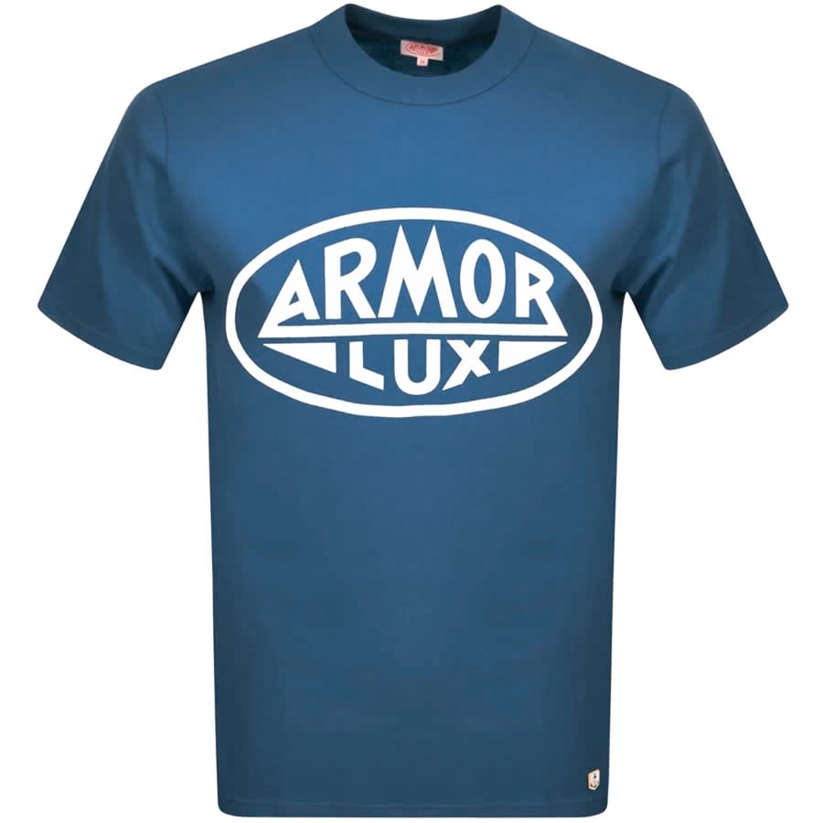 Alternative Image for ProductArmor Lux Heritage Serigraphy T Shirt Blue1