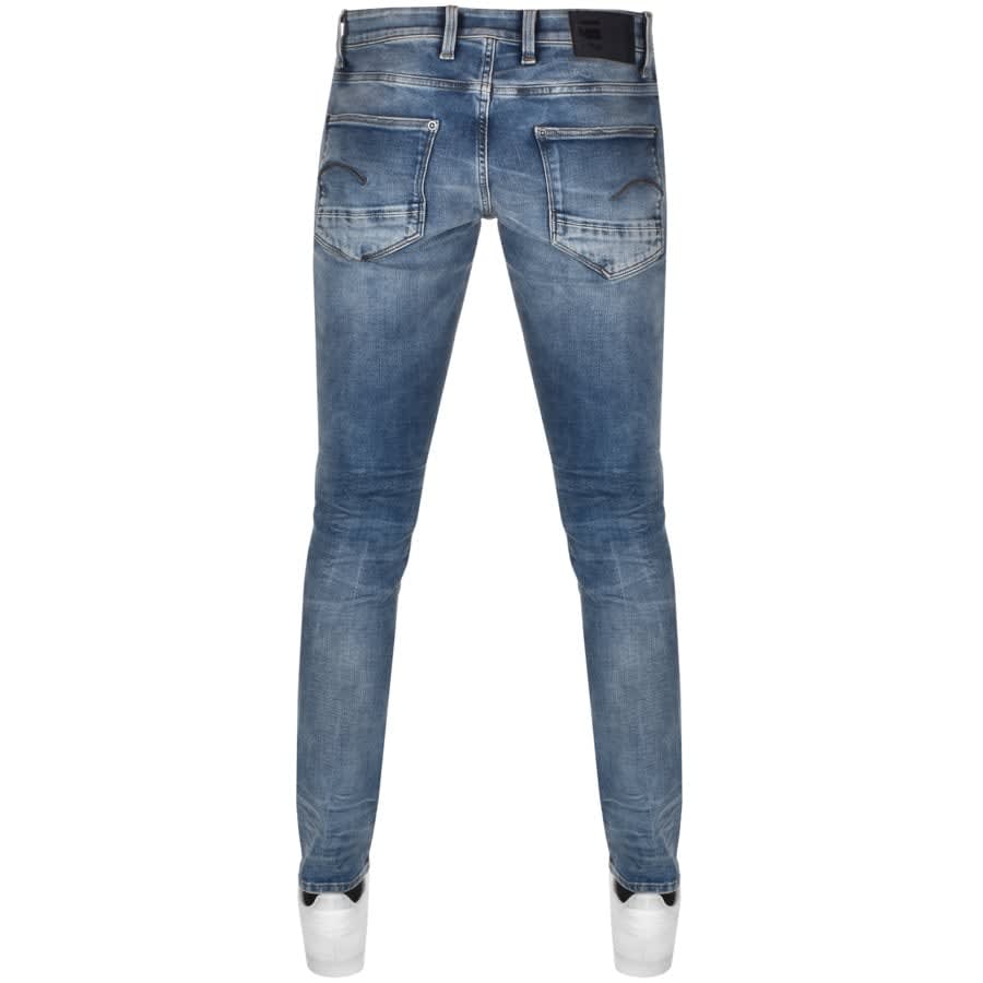 Alternative Image for ProductG Star Raw Revend Skinny Jeans Blue2