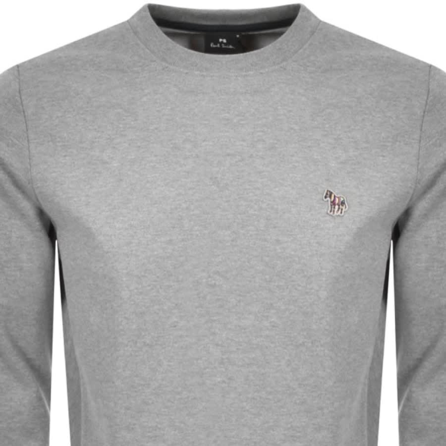 Alternative Image for ProductPS By Paul Smith Crew Neck Sweatshirt Grey2
