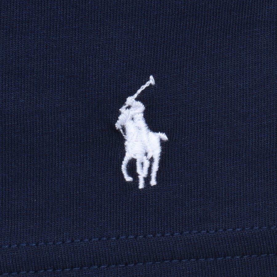 Alternative Image for ProductRalph Lauren Long Sleeved Hooded T Shirt Navy3