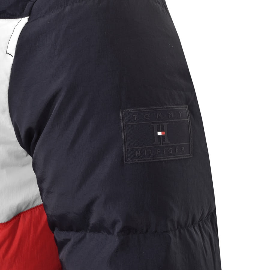 Alternative Image for ProductTommy Hilfiger Chevron Colour Block Jacket Navy3