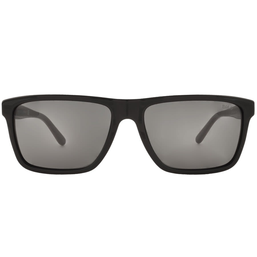 Alternative Image for ProductRalph Lauren Polo Player Sunglasses Black2