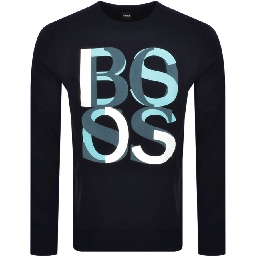 Alternative Image for ProductBOSS Stadler 47 Sweatshirt Navy1