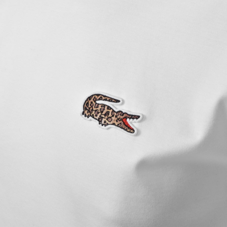 Alternative Image for ProductLacoste Live X National Geographic T Shirt White3