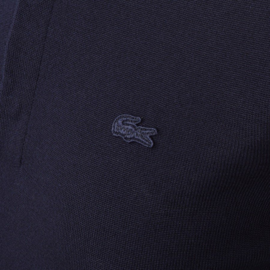 Alternative Image for ProductLacoste Knit Polo Jumper Navy3