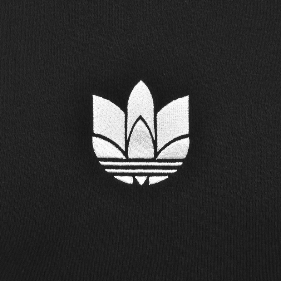 Alternative Image for Productadidas Originals 3D Trefoil Logo Hoodie Black3