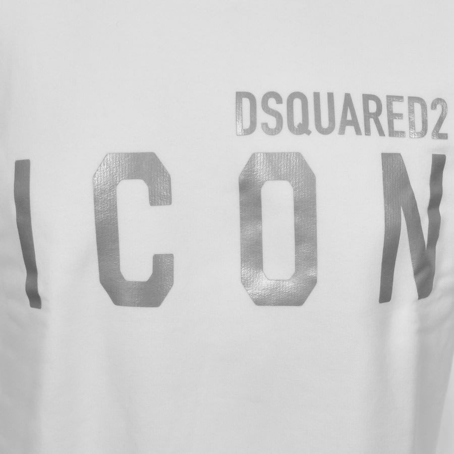 Alternative Image for ProductDSQUARED2 Logo Pullover Hoodie White3