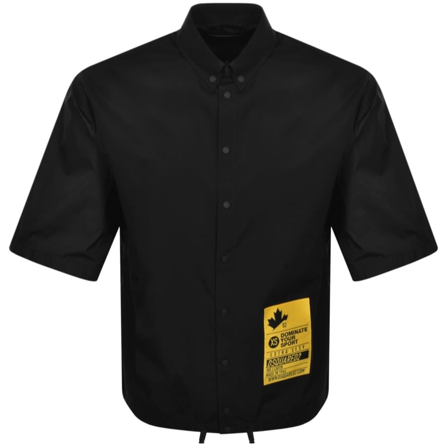 Alternative Image for ProductDSQUARED2 Short Sleeve Shirt Black1