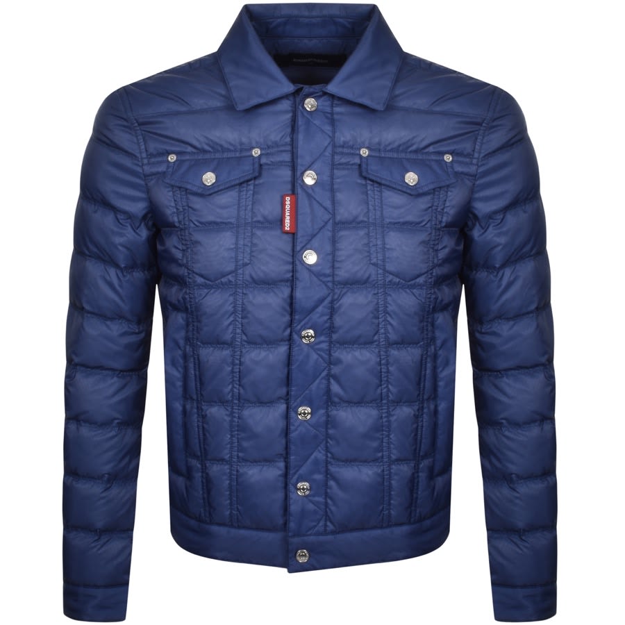 Alternative Image for ProductDSQUARED2 Sports Padded Jacket Blue1