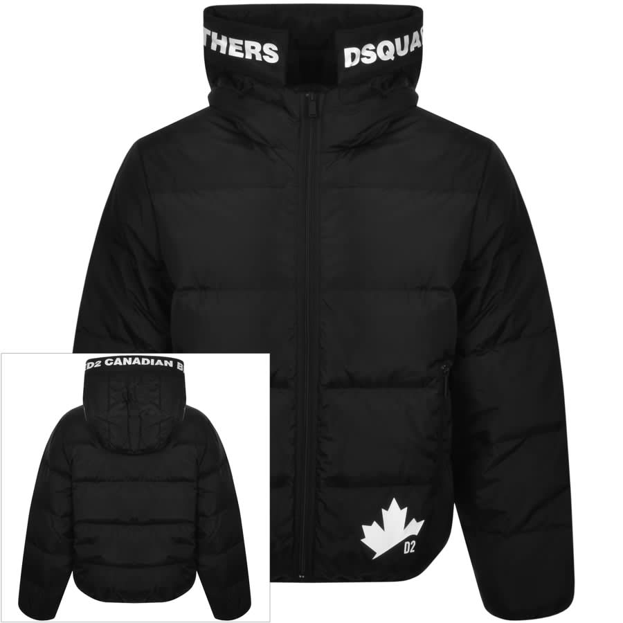 Alternative Image for ProductDSQUARED2 Sports Puffer Jacket Black1