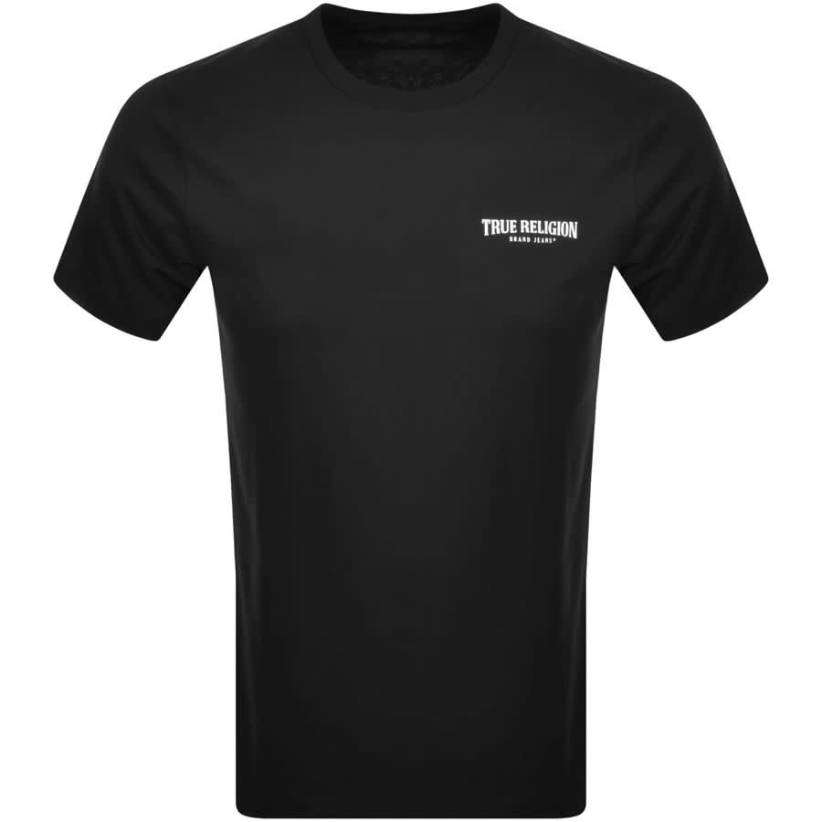 Alternative Image for ProductTrue Religion Small Arch Logo T Shirt Black1