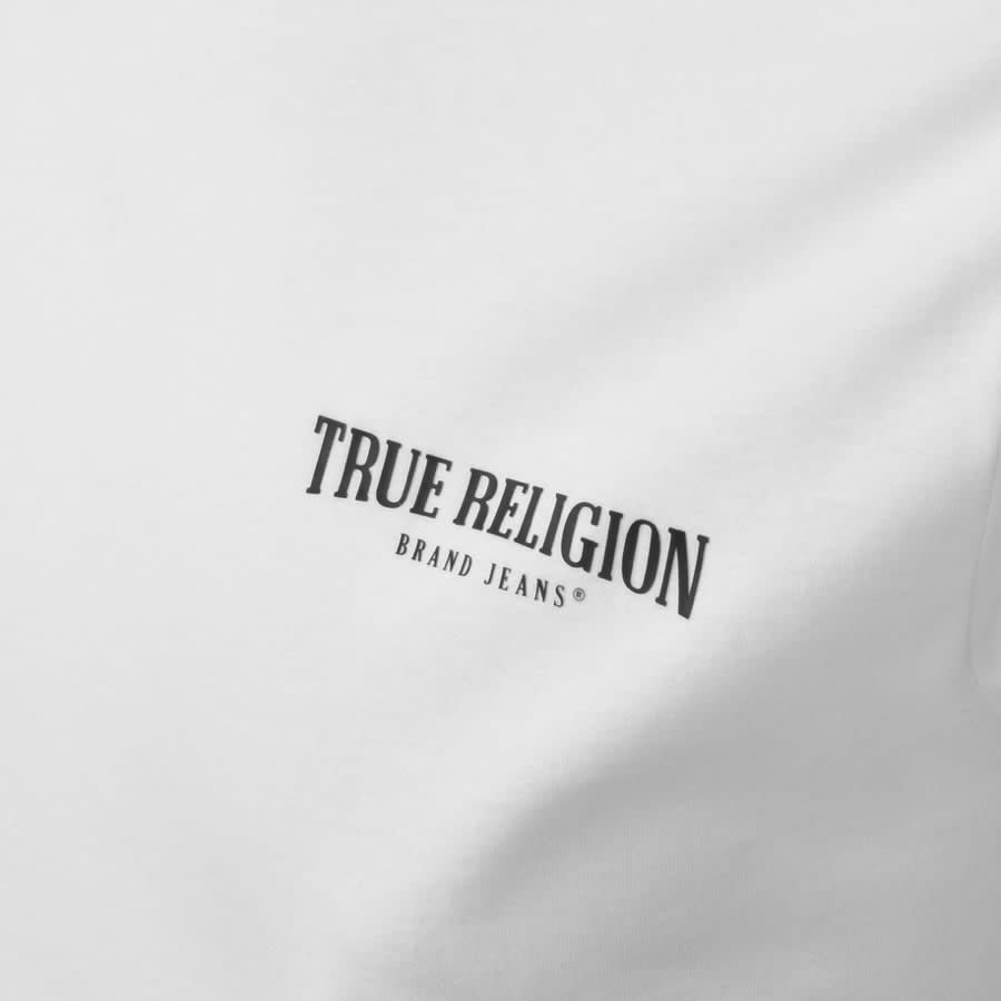 Alternative Image for ProductTrue Religion Small Arch Logo T Shirt White3