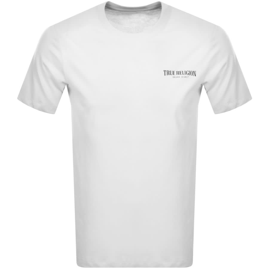 Alternative Image for ProductTrue Religion Small Arch Logo T Shirt White1