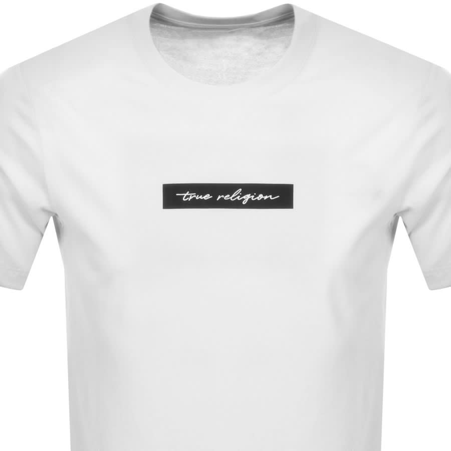 Alternative Image for ProductTrue Religion Box Script T Shirt White2