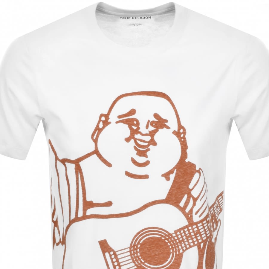 Alternative Image for ProductTrue Religion Oversized Buddha T Shirt White2