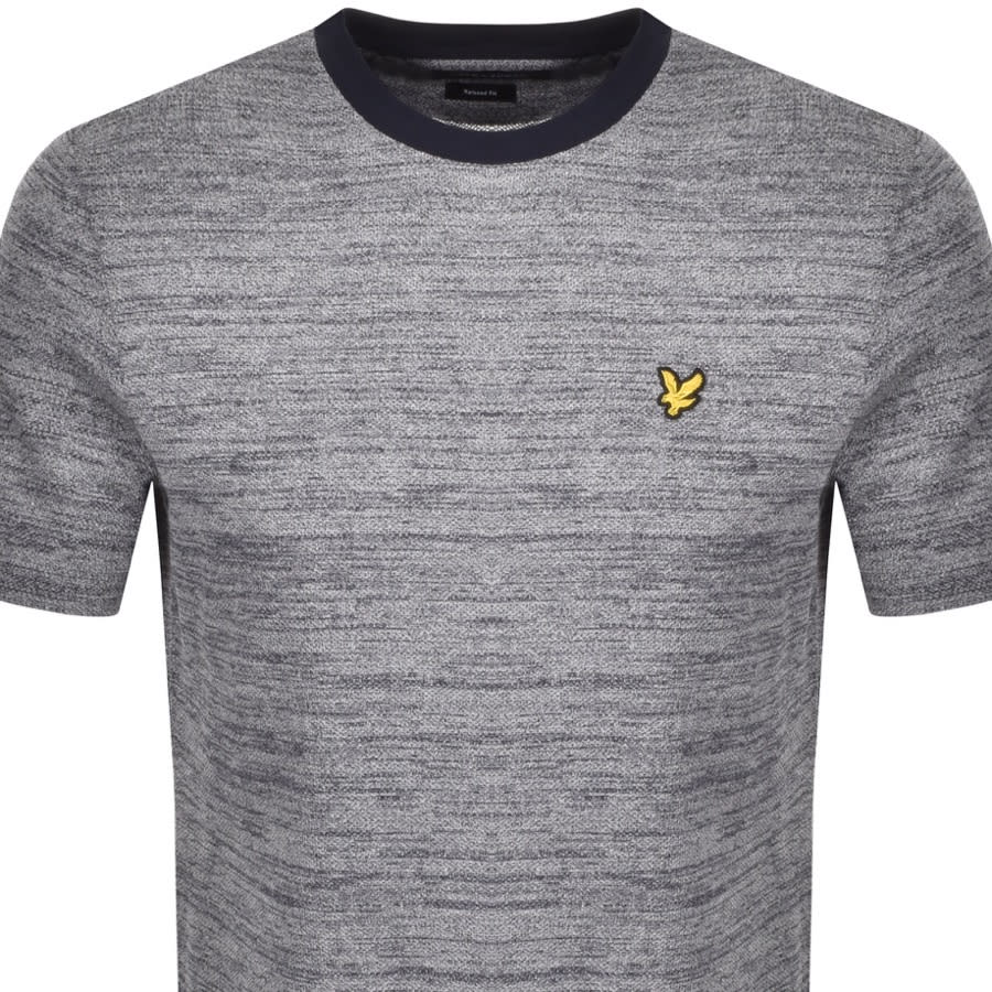 Alternative Image for ProductLyle And Scott Yarn Mix T Shirt Navy2
