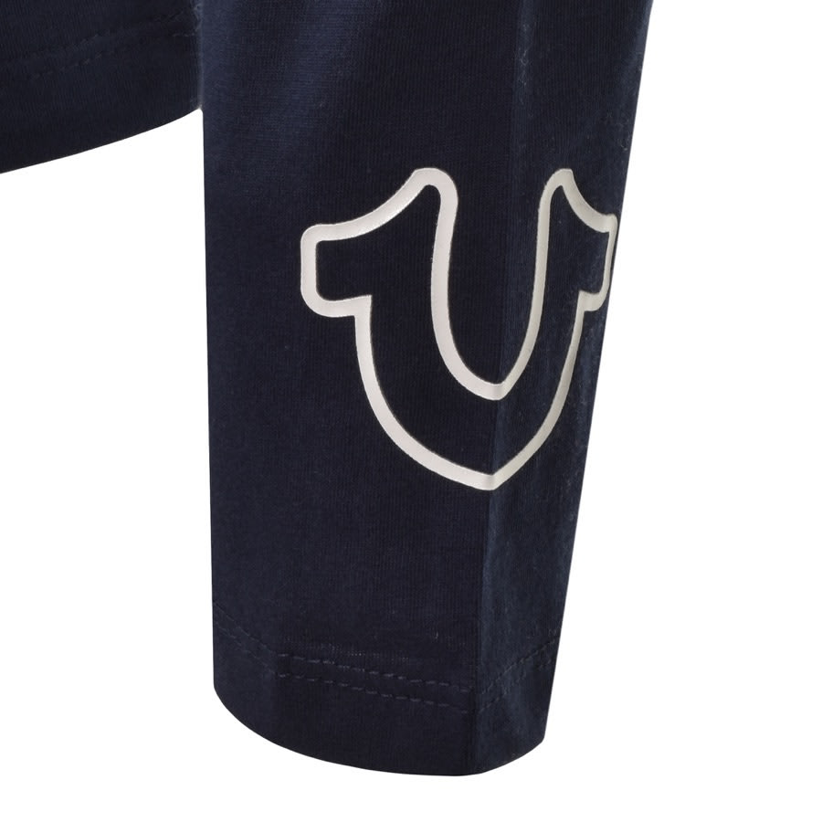 Alternative Image for ProductTrue Religion Long Sleeve T Shirt Navy3